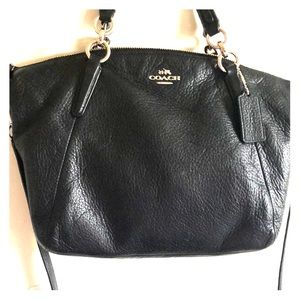 Coach pebble leather purse